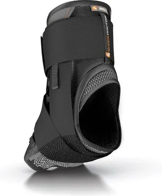 Image de Bandage de compression en dentelle pour la cheville - Noir, taille M - Technologie Ultra Gel