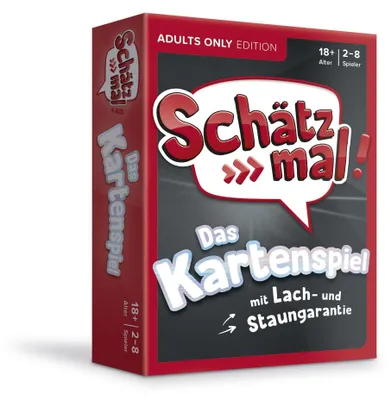 Produktbild von Schätz mal! Das Kartenspiel - Adults Only Edition