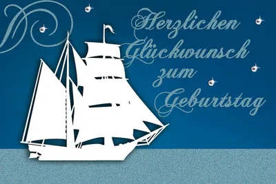 Produktbild von Geburtstag  Glückwunschkarte im Format 115x17cm mit Umschlag