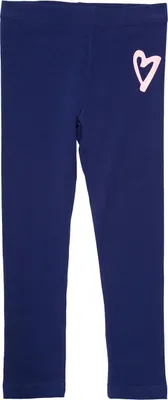 Produktbild von Mädchen-Leggings With Hearth - Navy - 104
