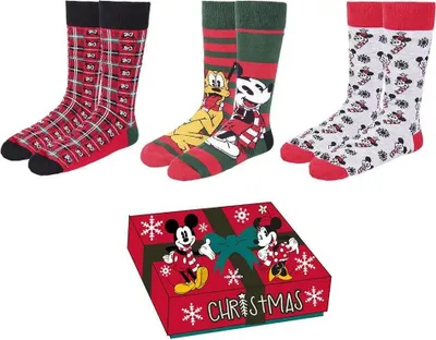 Produktbild von Cerda Group Mickey Socken 3 Paare Mehrfarbig EU 40-46 Jungen,Mädchen Mehrfarbig EU 40-46