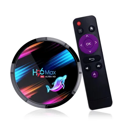 Obrázek produktu pro Riff H96 Max X3 4K Multimedia atkaņotājs Smart TV Box 4GB +64GB Android 9.0 Wi-Fi / BT Amlogic S905 Melna