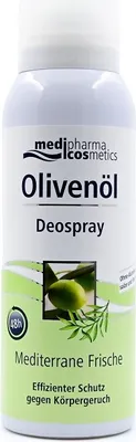 Produktbild von medipharma cosmetics Olivenöl Deospray Mediterrane Frische, 125 ml Lösung