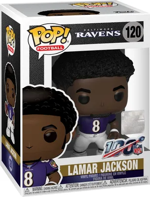 Produktbild von NFL Ravens - Lamar Jackson 120 - Funko Pop! - Vinyl Figur