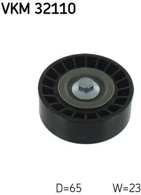 Produktbild von SKF VKM 32110 Umlenkrolle Keilrippenriemen für FIAT 500 (312) 500 C (312) PUNTO (199) Panda Schrägheck (312, 319) für ALFA ROMEO MITO (955)