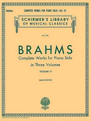 Zdjęcie produktu dla Complete Works for Piano Solo - Volume 3