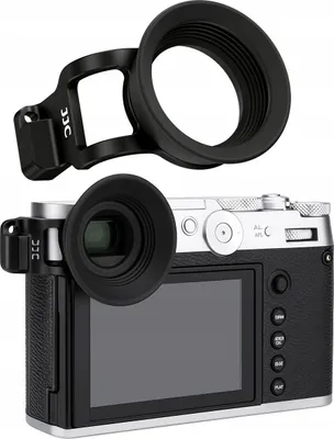 Zdjęcie produktu dla JJC EF-GFX100RF BLACK, GFX100RF, Czarny, Silikon, Fujifilm, 24,95 g, 35 mm