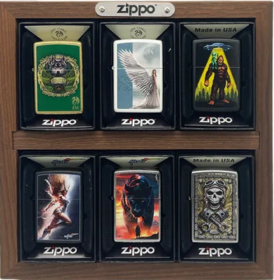 Produktbild von Zippo Specials Collection 2024, 6 Reibradfeuerzeuge unbefüllt