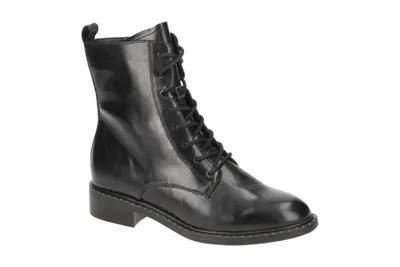 Produktbild von Tamaris 25102 Damen Stiefeletten - bequeme Stiefelette schwarz Freizeit NEU