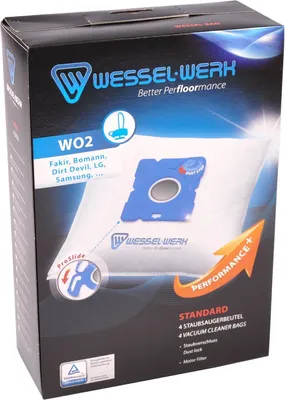 Produktbild von 4 x WO2 = Swirl Y101/Y201 Staubsaugerbeutel für Dirt Devil Samsung AEG Grundig Privileg