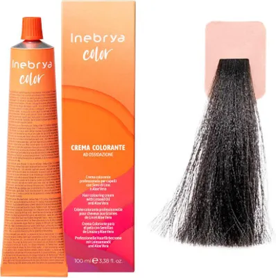 Obrázok produktu pre Inebrya Color - 5.17 Cashmere Light Brown - krém na farbenie vlasov - 100ml - 2021 Edition Dans De La Vie