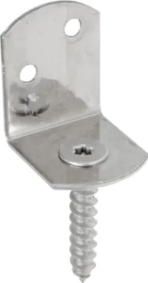 Produktbild von Alberts Flechtzaunhalter, L-Form, VA83x32