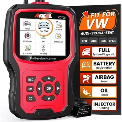 Productafbeelding van ANCEL OBD2 diagnoseapparaat voor auto VD700