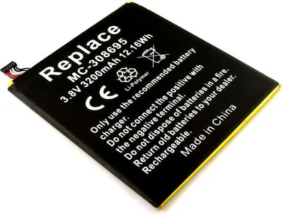 Produktbild von Akku für AMAZON  Kindle Fire 7 9th gen., Kindle Fire M8S26G ersetzt MC-308695, 58-000255, ST28  Li-Polymer, 3,8V, 3200mAh