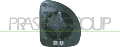 Produktbild von PRASCO Spiegelglas Außenspiegel Links für FIAT MULTIPLA (186) Konvex FT7157504
