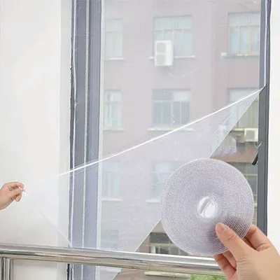 Produktbild von Fliegengitter Fenster 130x150cm, Mosquito Netz, Insektenschutz (H0146) 1 Stück