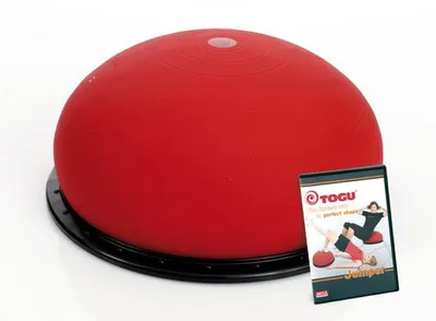 Produktbild von TOGU Jumper® rot mit DVD Trampolinball