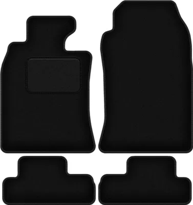 Image de Tapis de sol en velours noir pour : Mini Cooper R52 Cabriolet (2004-2008)
