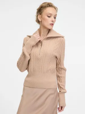 Produktbild von Orsay Beigefarbener Damenpullover 1000911A00108__L