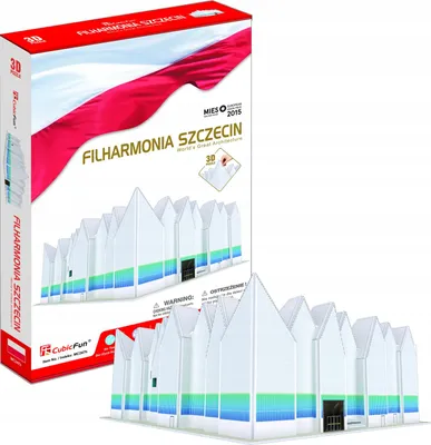 Zdjęcie produktu dla Puzzle 3D Filharmonia Szczecin 98el 20247