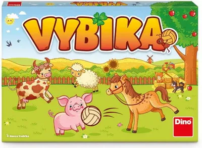 Produktbild von Wybika Kinderspiel Brettspiel für 2-6 Spieler ab 3 Jahren, 10 Min., tschechisch