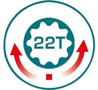 Produktbild von Total TACSDS1726 8-in-1 Ratschenschraubendreher