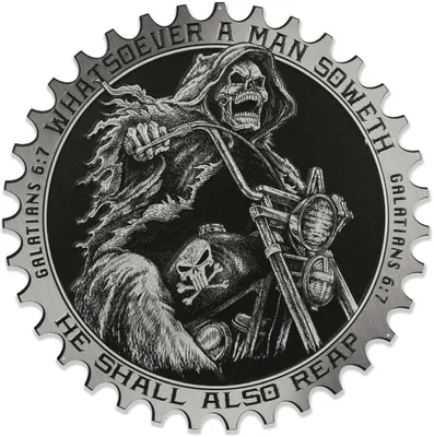 Image de Plaque en tôle ZEP « GALATIANS » 45 x 45 cm