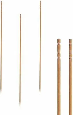 Zdjęcie produktu dla PAPSTAR 84845 PAPSTAR Fingerfood-Spieße "pure", gedrechselt, Länge: 150 mm