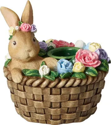 Produktbild von Villeroy & Boch Spring Fantasy Accessories Kerzenhalter Hase im Korb