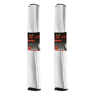 Produktbild von 2er Set Scheibenabdeckung Sonnenschutz Winterschutz 210x97 cm Scheiben Abdeckung für SUVs & VANs Windschutzscheibe Frontscheibenabdeckung
