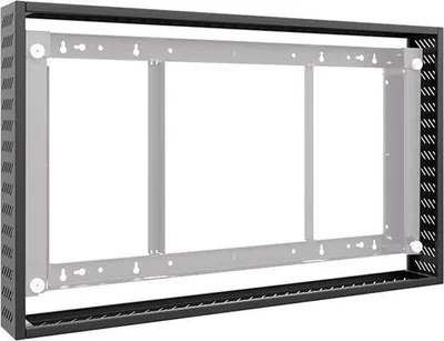 Produktbild von Hagor 5870, Rahmen, Schwarz, WH OH 55, -30 - 50 °C, 1222 mm, 141 mm