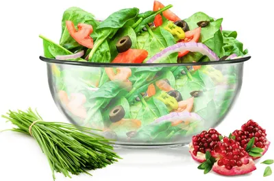 Produktbild von Große Salatschale 3L Salatschüssel Servierschale Schüssel Schale Hitzebeständig