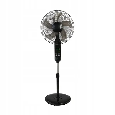 Obrázek produktu pro Stojanový ventilátor s dálkovým ovládáním, černý, 50 W
