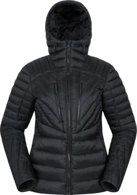 Obrázek produktu pro Mountain Warehouse - Dámská prošívaná bunda "Sky" MW4653 (40 CZ) (Black)