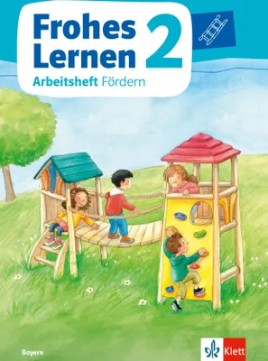 Produktbild von Frohes Lernen Sprachbuch 2. Arbeitsheft Fördern in Druckschrift Klasse 2. Ausgabe Bayern ab 2021