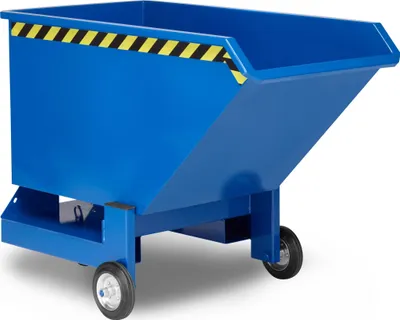 Produktbild von RR Industrietechnik Kastenwagen Typ RKW-80 1040x1660x1250mm 800dm³ RAL 5010 Enzianblau
