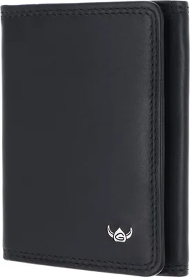 Produktbild von Golden Head Leder Kartenetui Polo RFID Protect Minischeintasche 1012 Schwarz