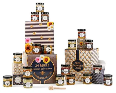 Produktbild von Honig-Adventskalender mit 24 Gläsern - Der Zeitplan