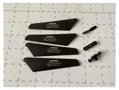 Imagen del producto de Pálas de rotor de repuesto para DF-Models (4) + rotor trasero + soporte, modelo 9500, 9502
