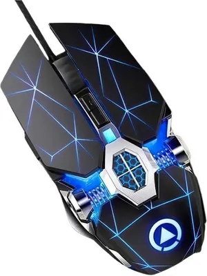 Produktbild von Gaming-Maus Mechanic - Drahtgebunden in Schwarz KP37824
