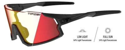 Produktbild von Tifosi Stash Matte Gunmetal (Clarion Red Fototec)