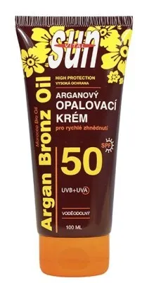 Obrázek produktu pro Sun Arganový opalovací krém OF50 tuba 100 ml