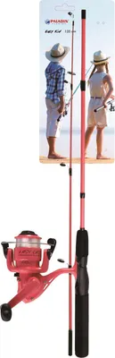 Produktbild von Paladin Kinderangelset in Pink Einsteigerset Ferienset Forellenset