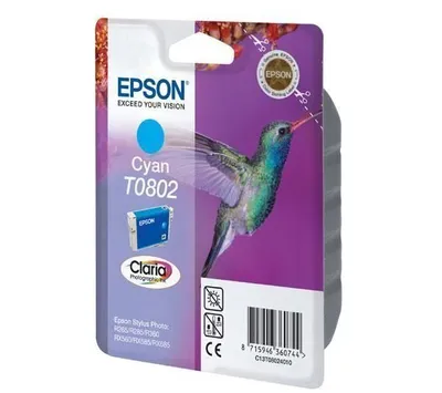 Produktbild von Epson - Inkcartridge Epson T0802 Blue | 1 Stück