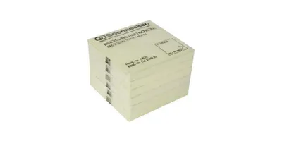 Immagine prodotto di Soennecken sticky note oeco 5829 RC 75x75mm 100 fogli giallo 6pz.