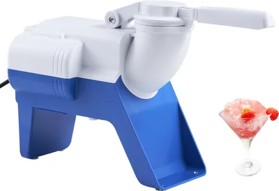 Produktbild von VEVOR Eiszerkleinerungsmaschine Eisrasiermaschine Eisrasierer 80 kg/h, ABS Eiszerkleinerungsrasierer 180 W, 410 x 172 x 275 mm Energieeinsparung Hersteller mit 2 Klingen