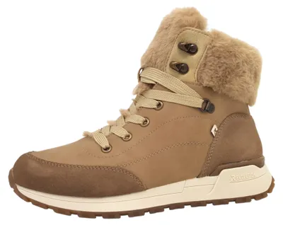Productafbeelding van Rieker Samira Damenschuhe Stiefel Schnürer Braun Freizeit