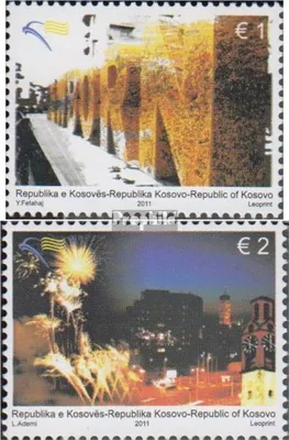 Produktbild von Briefmarken Kosovo 2011 Mi 184-185 (kompl.Ausg.) gestempelt Unabhängigkeit