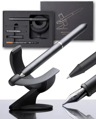 Productafbeelding van Novium hoverpen future - Zwevende vulpen en rollerball - Deep Black