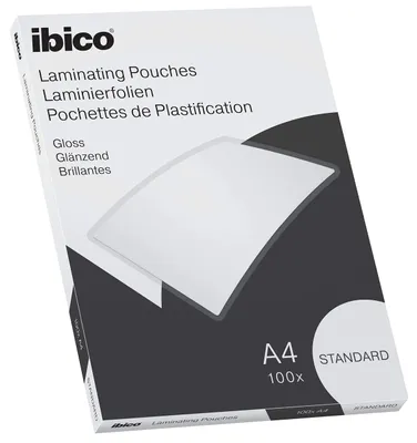 Imagen del producto de ibico 627310. Funda laminadora básica, formato DIN A4, brillo, 250 micras